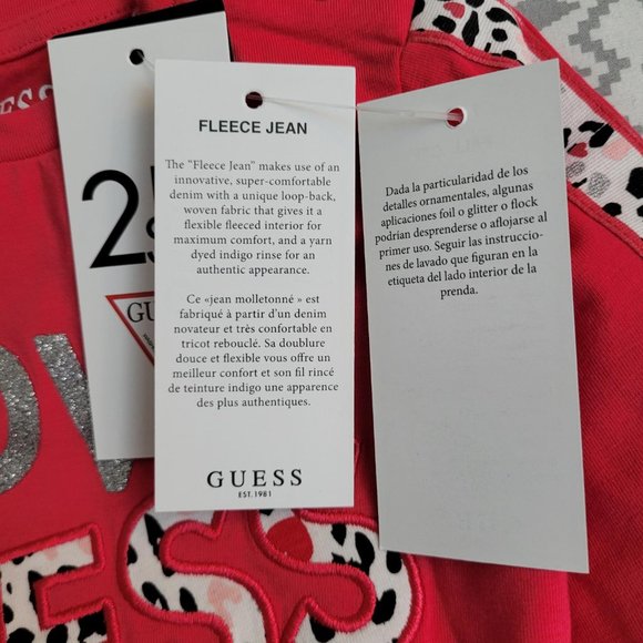 53. Guess girls two piece outfit.  12M.  NWT - Picture 5 of 6